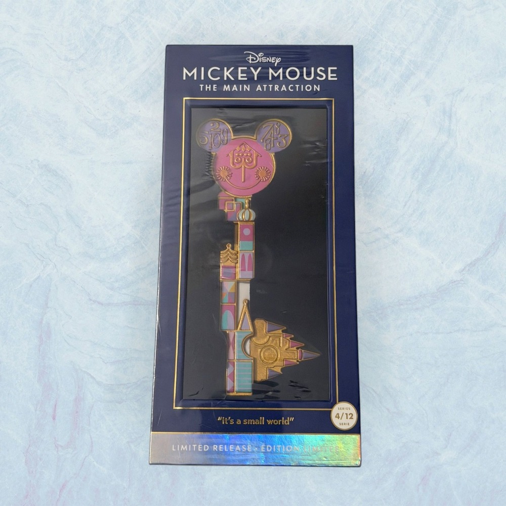 Disney Mickey Mouse "It's a Small World" Collectible Key from the 2022